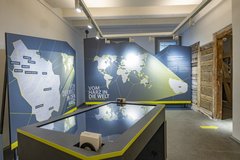 Das Welterbeinformationszentrum informiert mit einer Ausstellung zum Welterbe im Harz