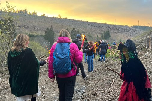 Mystische Wanderung mit Hexe 