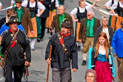 Teilnehmer des Festumzugs 