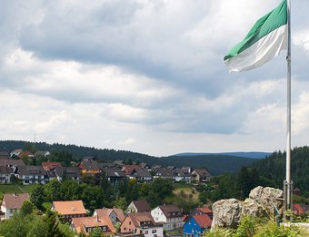 Blick über die Schützenklippe Altenau