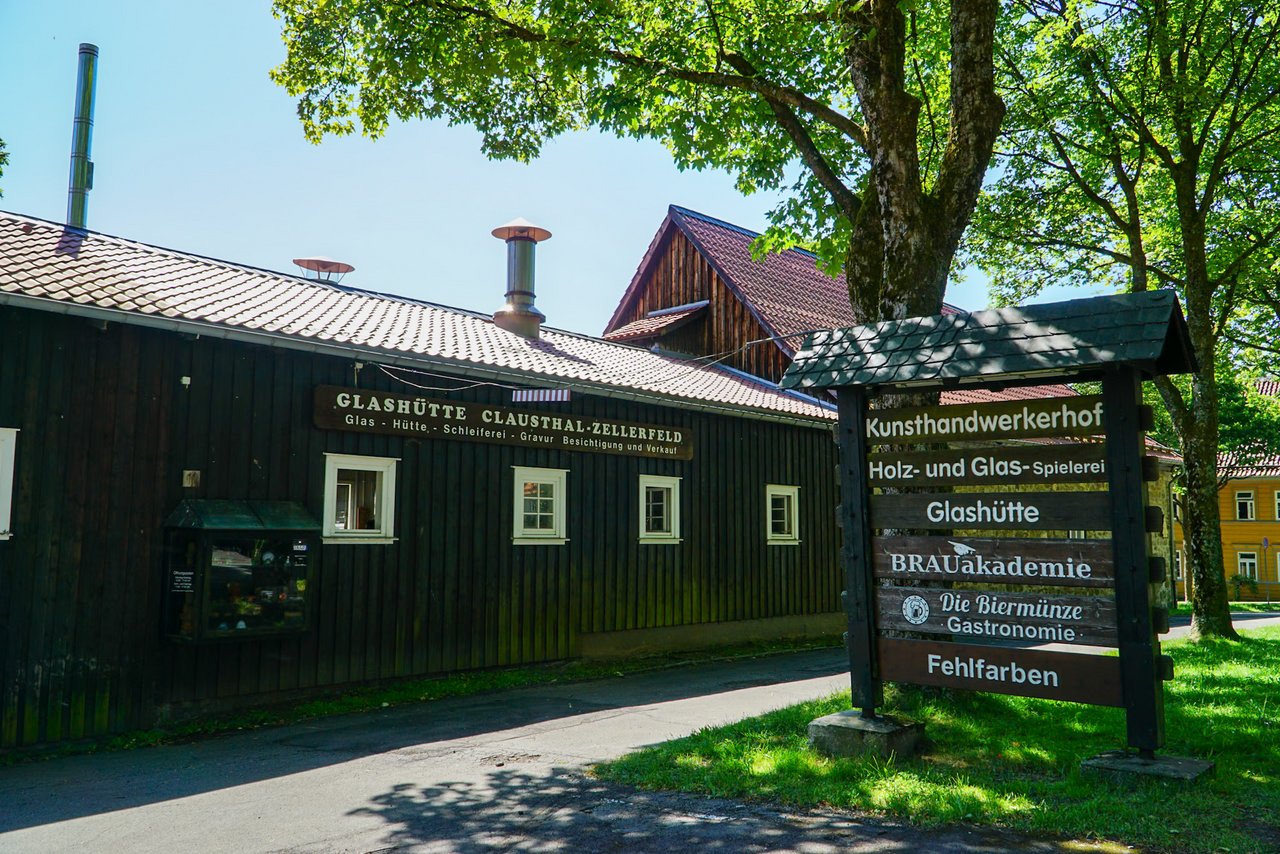 Blick auf die Glashütte Clausthal-Zellerfeld