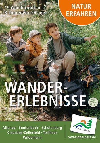 Titel der Wanderbroschüre im Oberharz