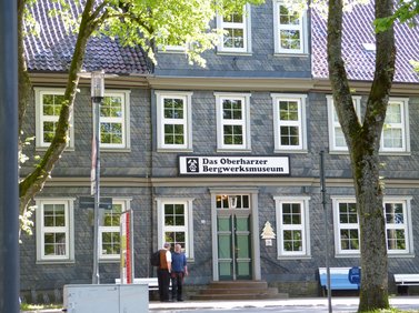 Eingang des Oberharzer Bergwerksmuseums 