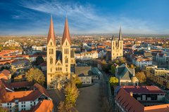 Blick auf Quedlinburg 