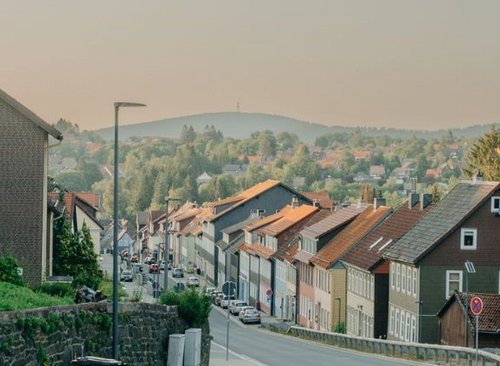 Blick auf den Zellbach 