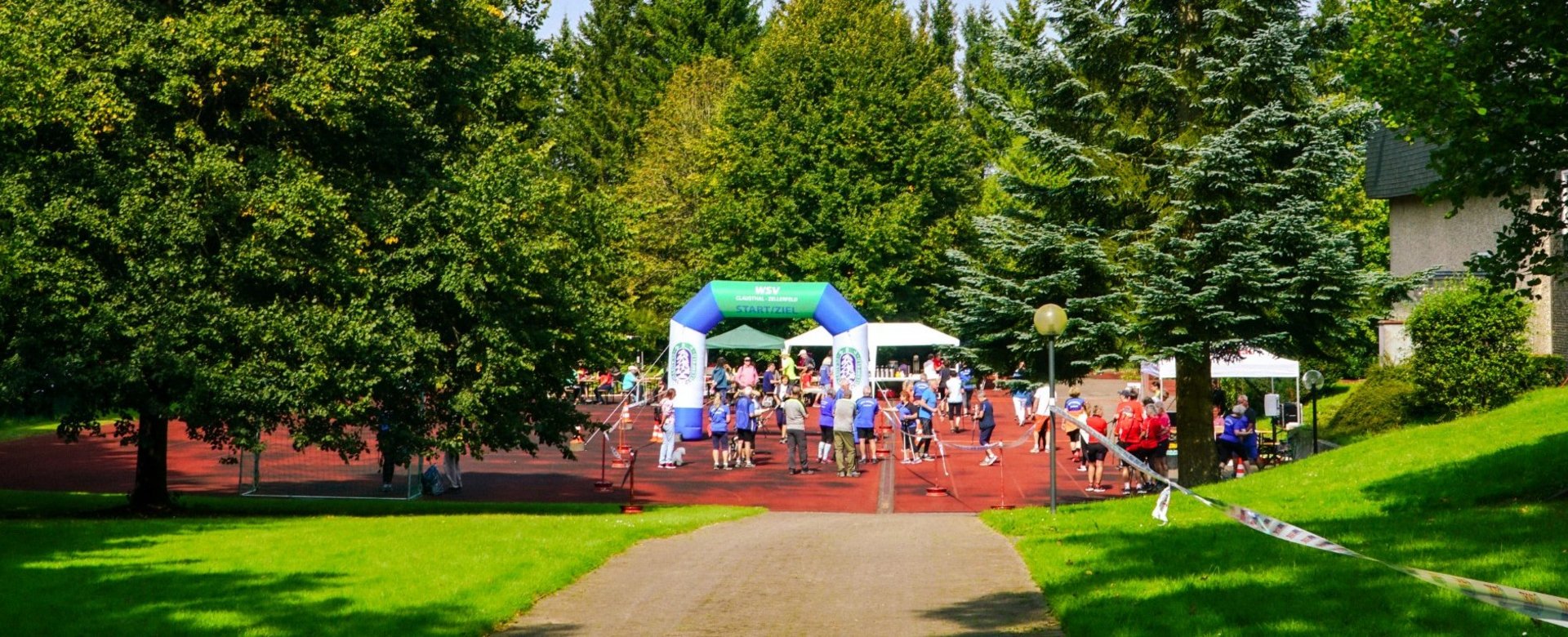 Startveranstaltung des Nordic Walking Cups in Clausthal-Zellerfeld 