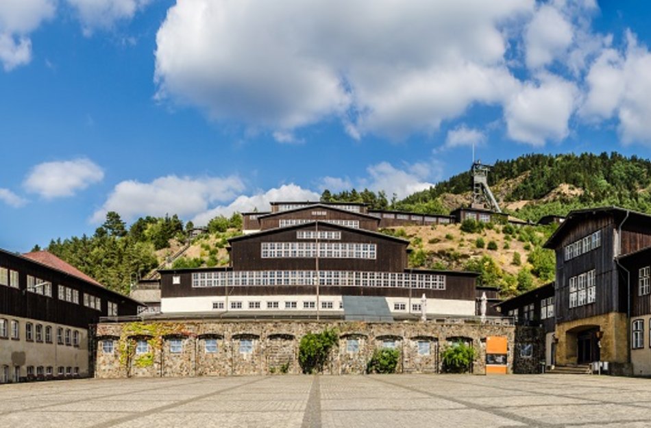 Eingangshof des Erzbergwerks Rammelsberg