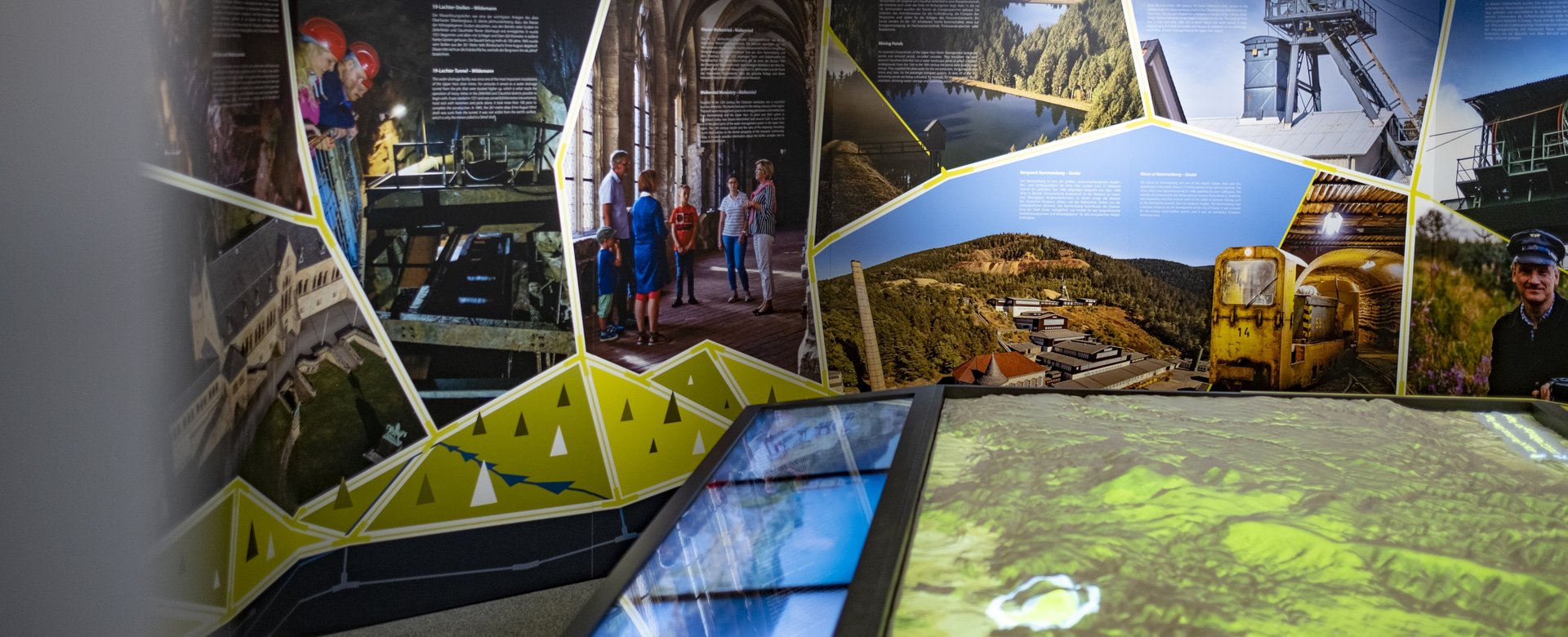 Das Welterbeinformationszentrum informiert mit einer Ausstellung zum Welterbe im Harz