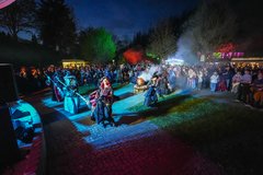 Blick auf das Festgelände Walpurgis 