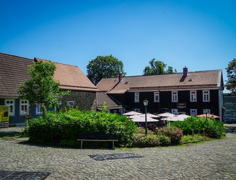 Die Brauakademie sowie Biergarten im Überblick