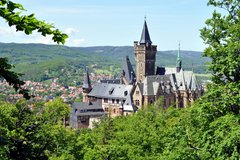 Schloss Wernigerode Oberharz wandern 