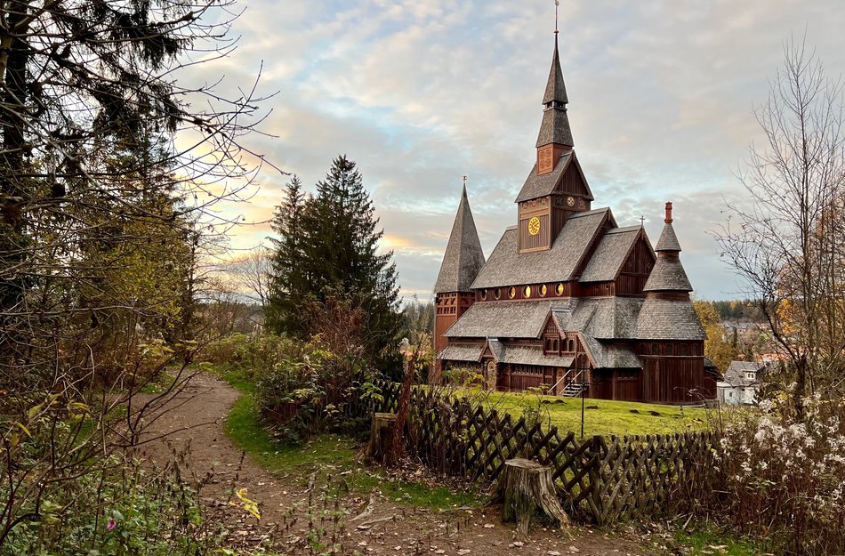 Die Stabkirche in Hahnenklee