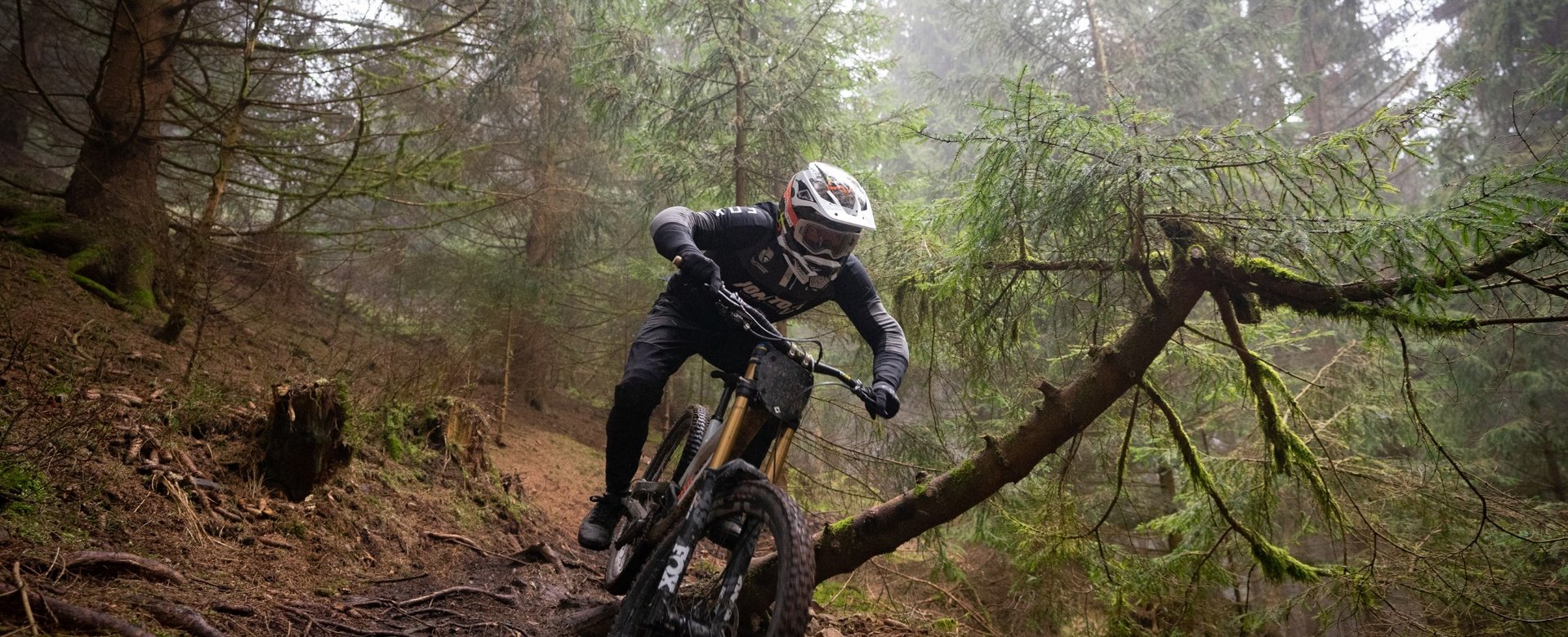 Mountainbiker im Racepark Schulenberg