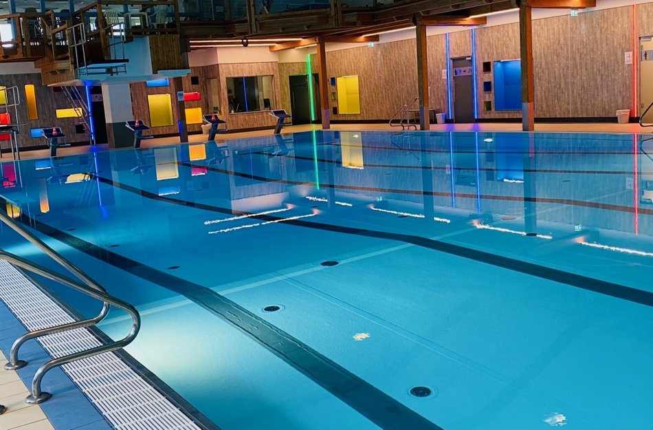 Sportbecken im Freizeitbad Clausthal-Zellerfeld