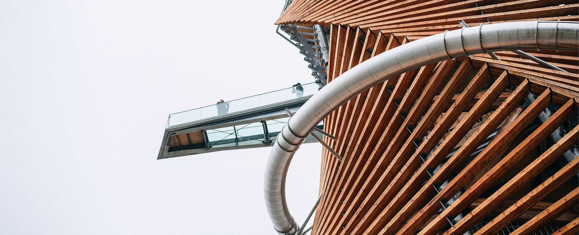 Glas-Aussichtsplatform auf dem Harz Turm