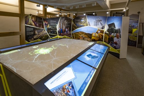 Informationsstelle im Ottiliae-Schacht