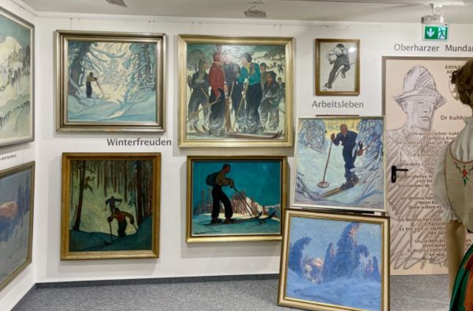 Bilder in der Heimatstube Altenau