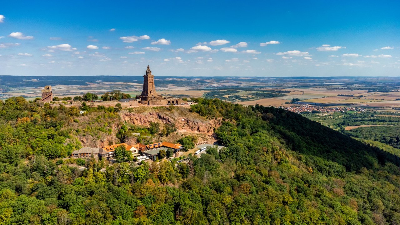 Burg Kyffhausen Harz wandern 