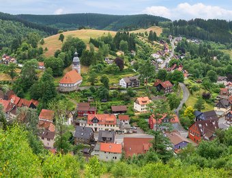 Blick auf Wildemann